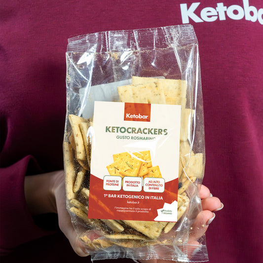 Cracker Keto al rosmarino
