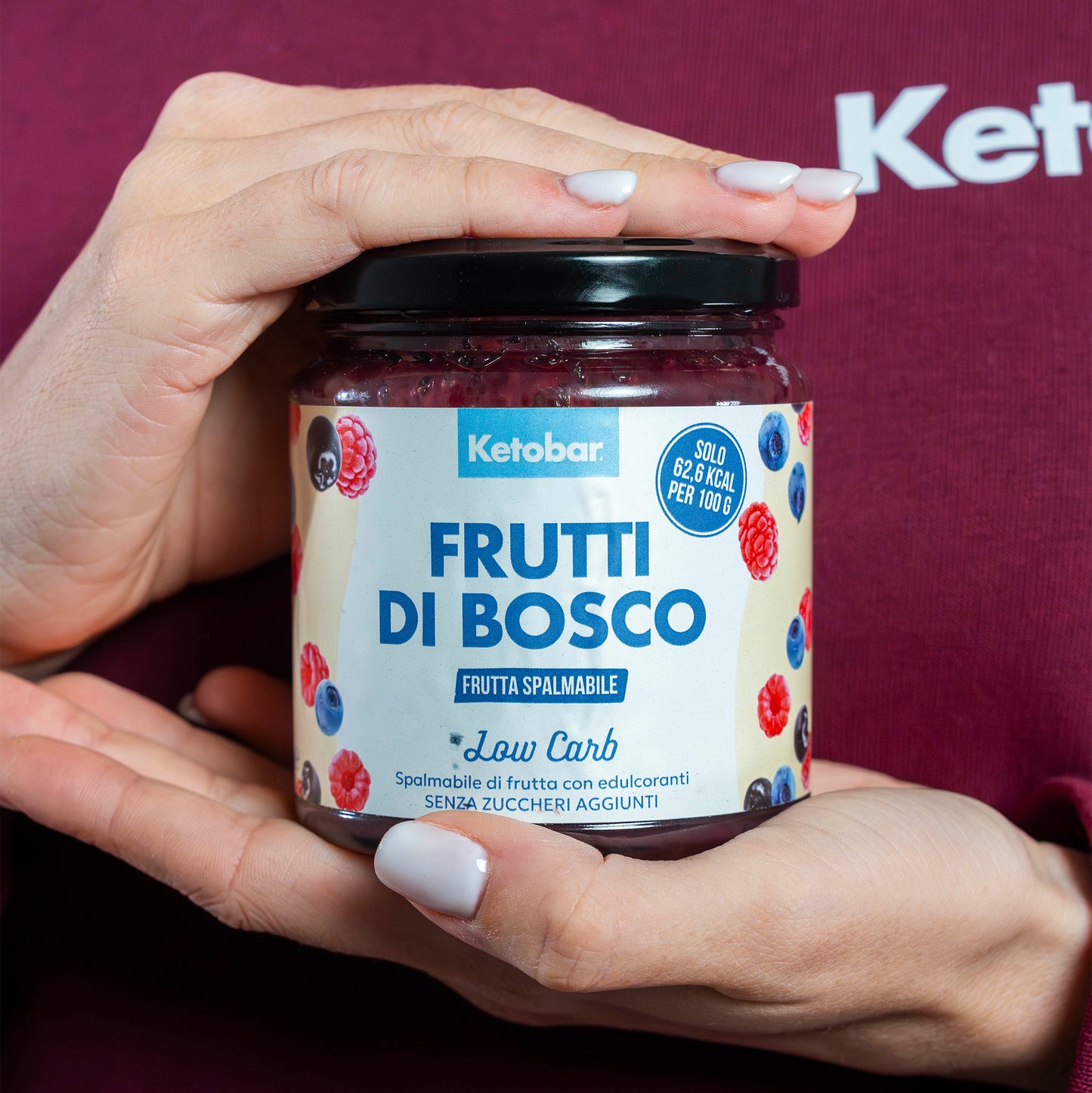 Marmellata Keto Frutti di Bosco