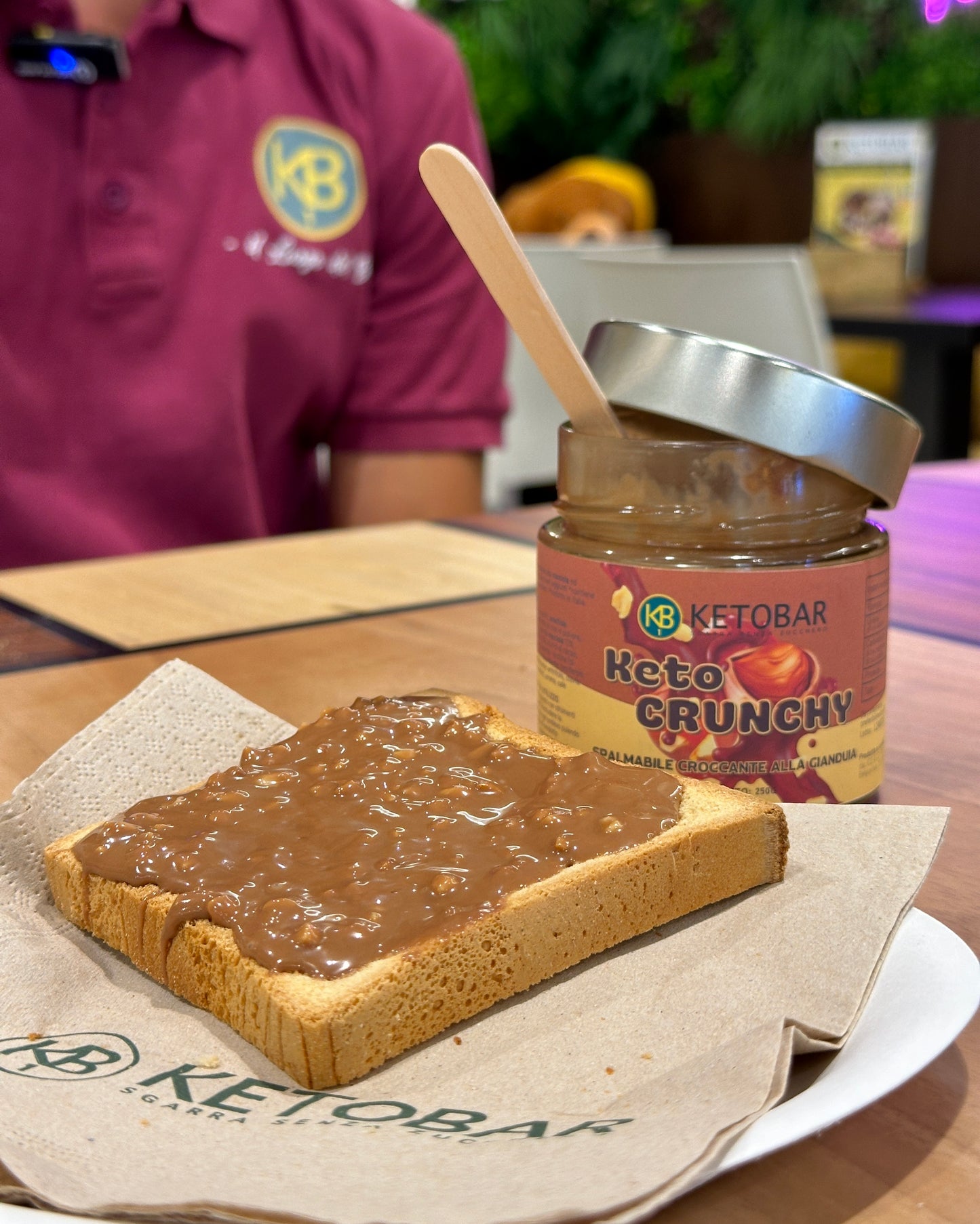 KETO SPALMABILE CRUNCHY Gianduia