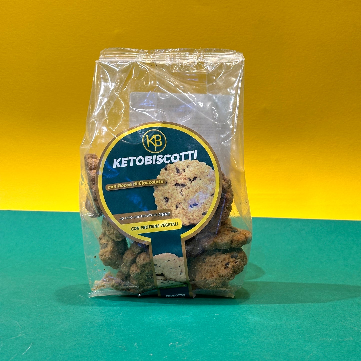 Keto biscotti con gocce di cioccolato