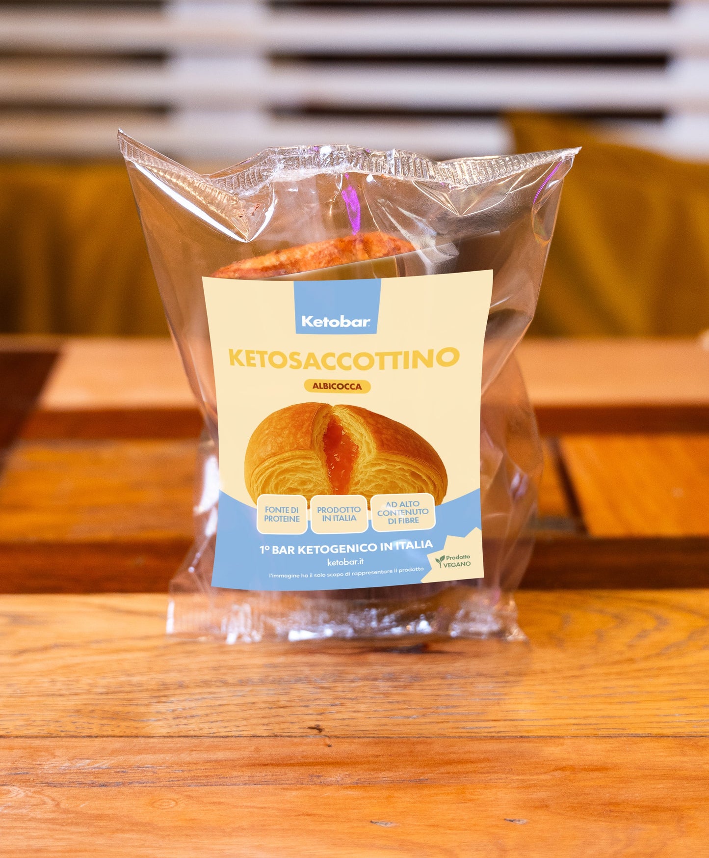 KETO SACCOTTINO ALBICOCCA VEGAN