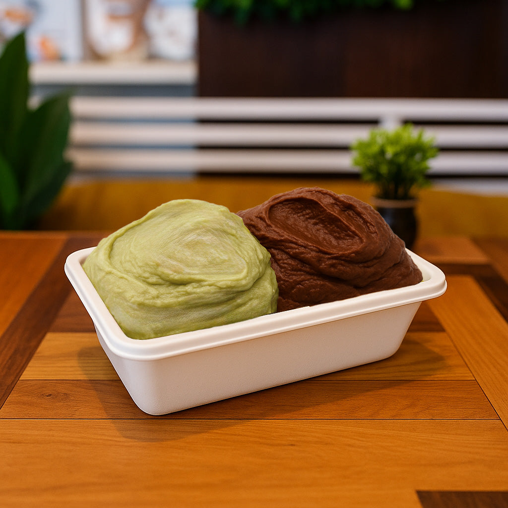 BOX DA N 8 KETOGELATO GUSTO PISTACCHIO/CIOCCOLATO (8 confezioni da 250grammi)