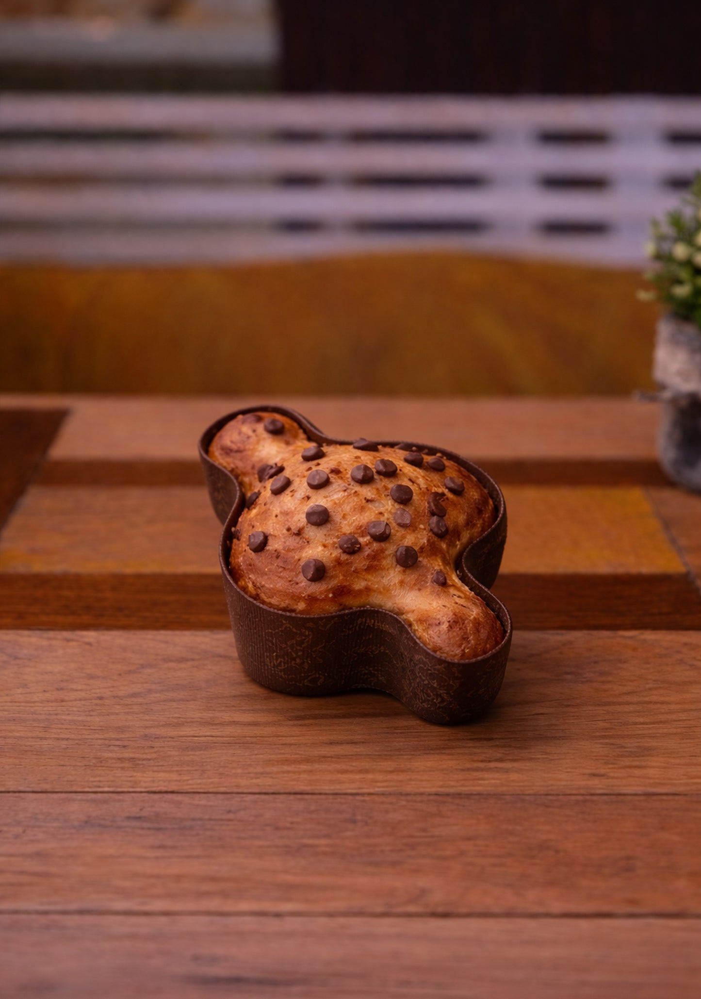 MINI COLOMBA KETO CON GOCCE DI CIOCCOLATO 100g