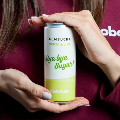 KOMBUCHA MENTA & LIME