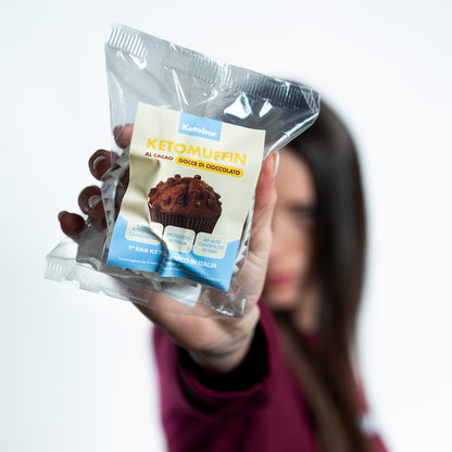 MUFFIN al Cacao e Gocce di Cioccolato KETO