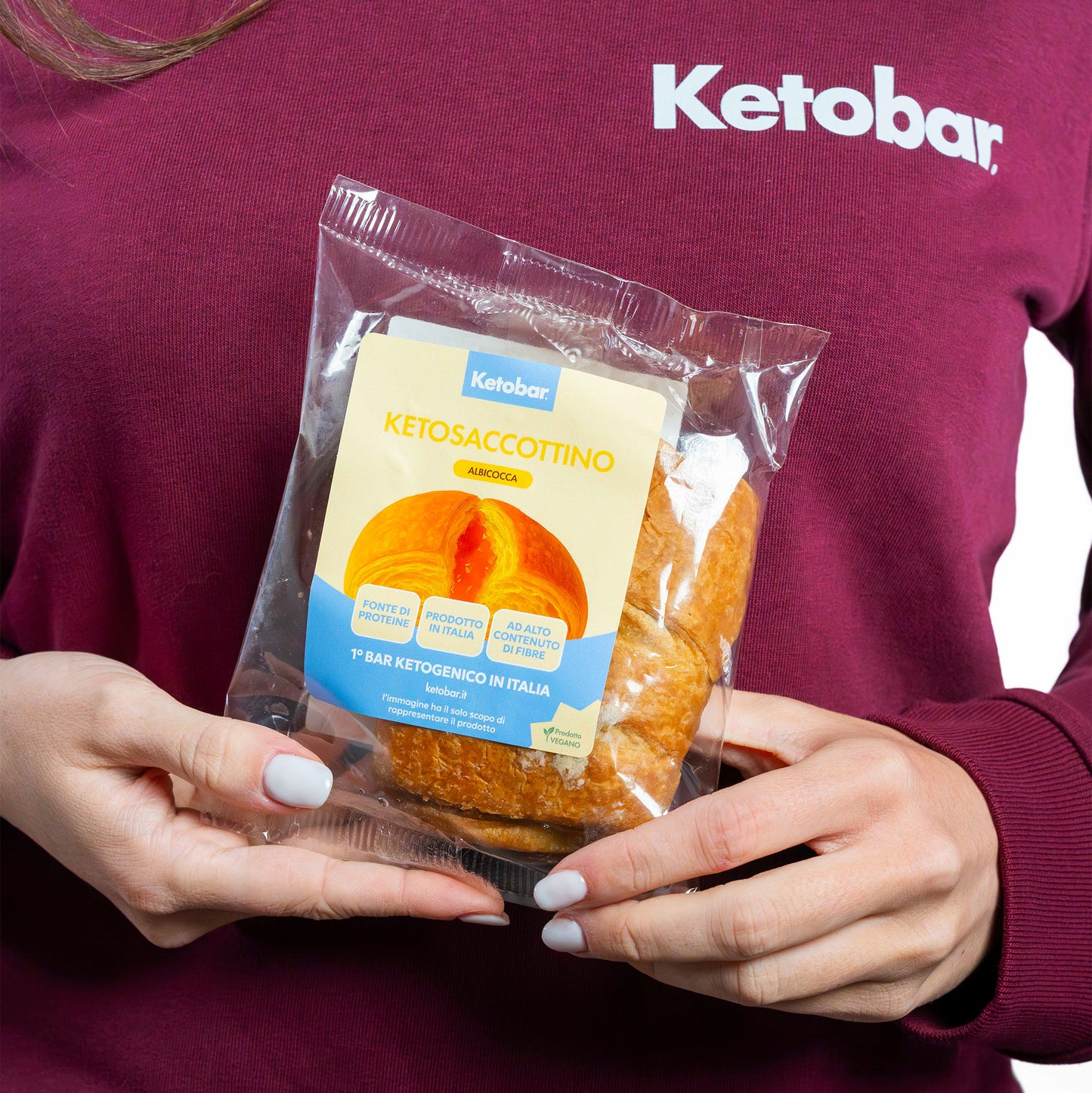 KETO SACCOTTINO ALBICOCCA VEGAN