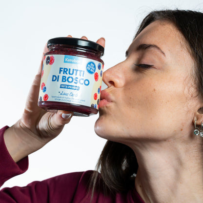 Marmellata Keto Frutti di Bosco