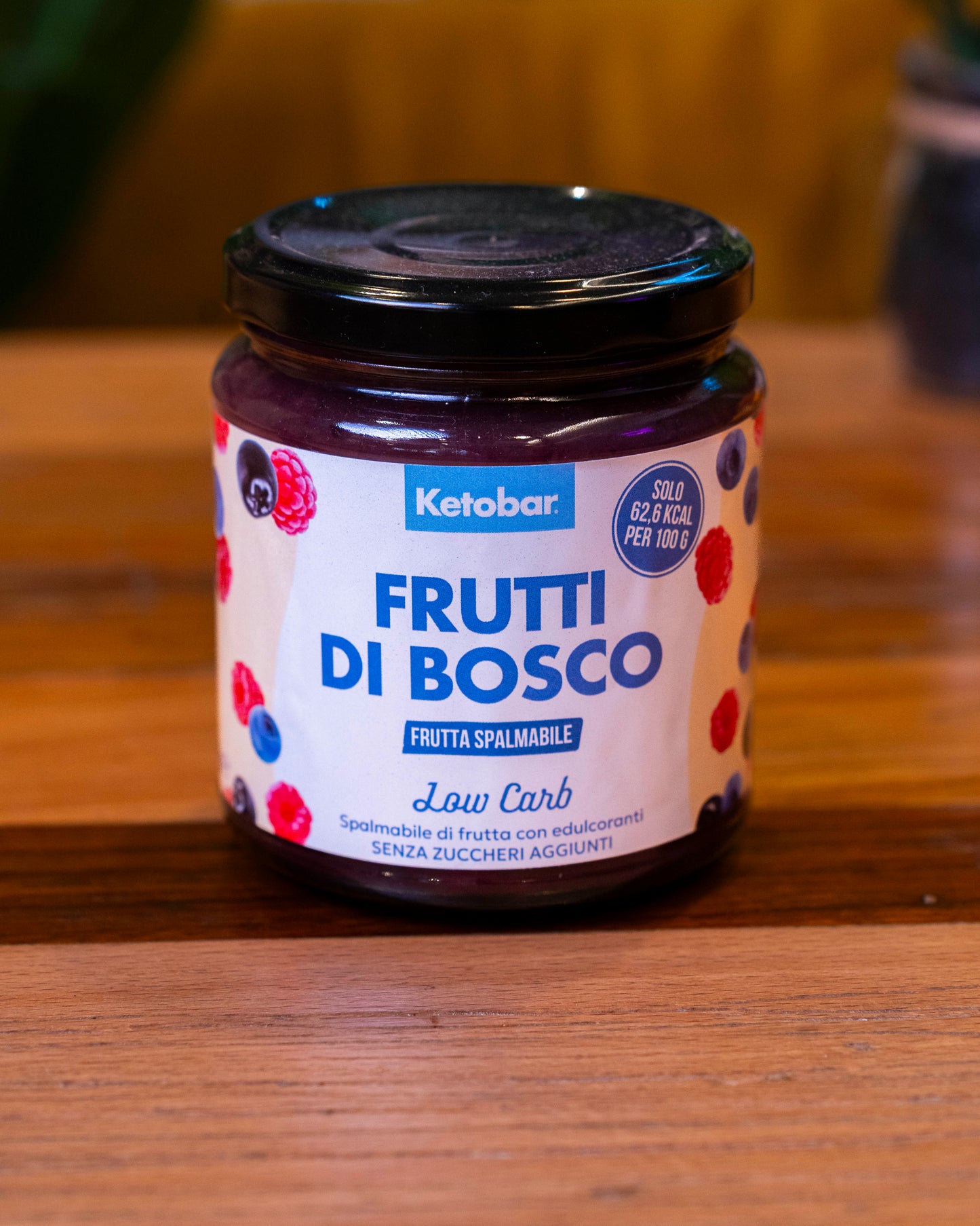Marmellata Keto Frutti di Bosco