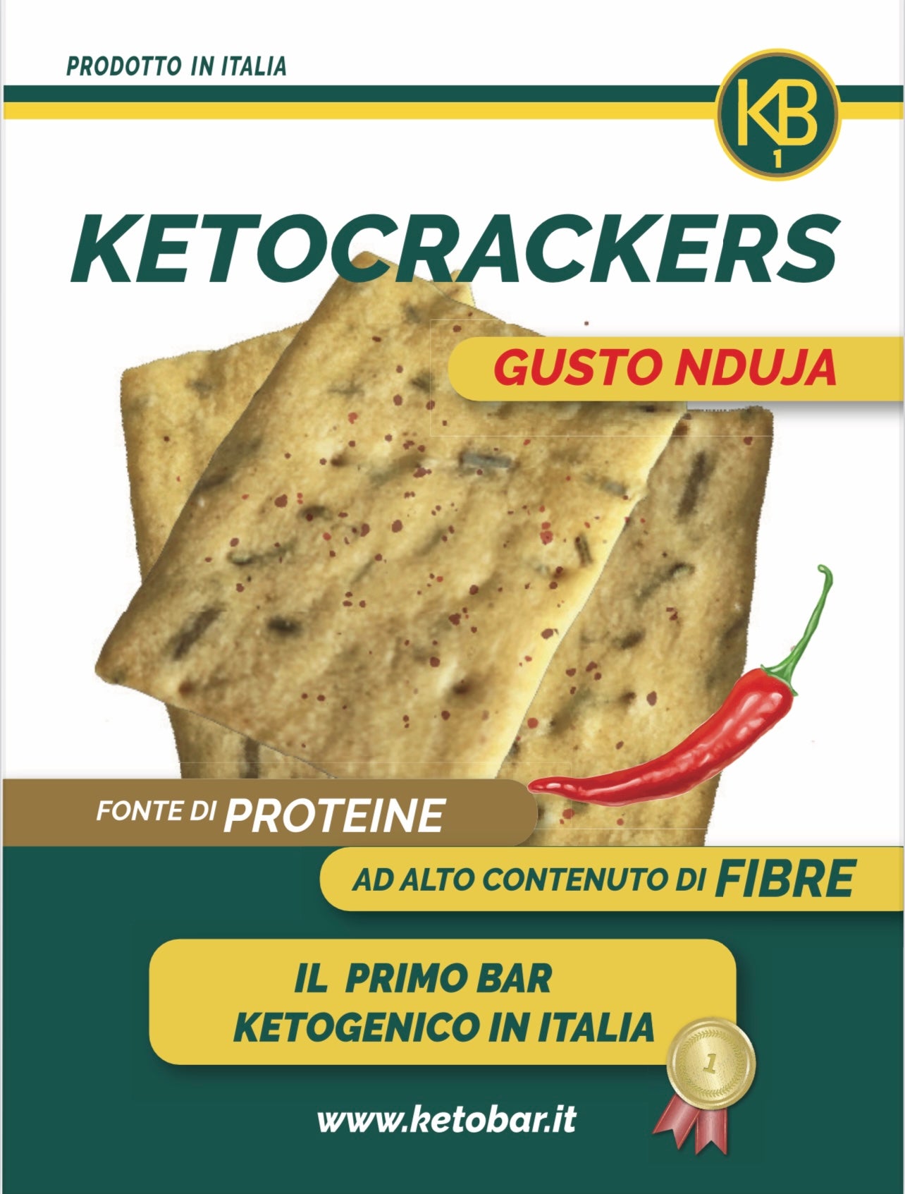 Cracker Keto gusto Nduja