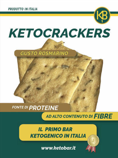 Cracker Keto al rosmarino