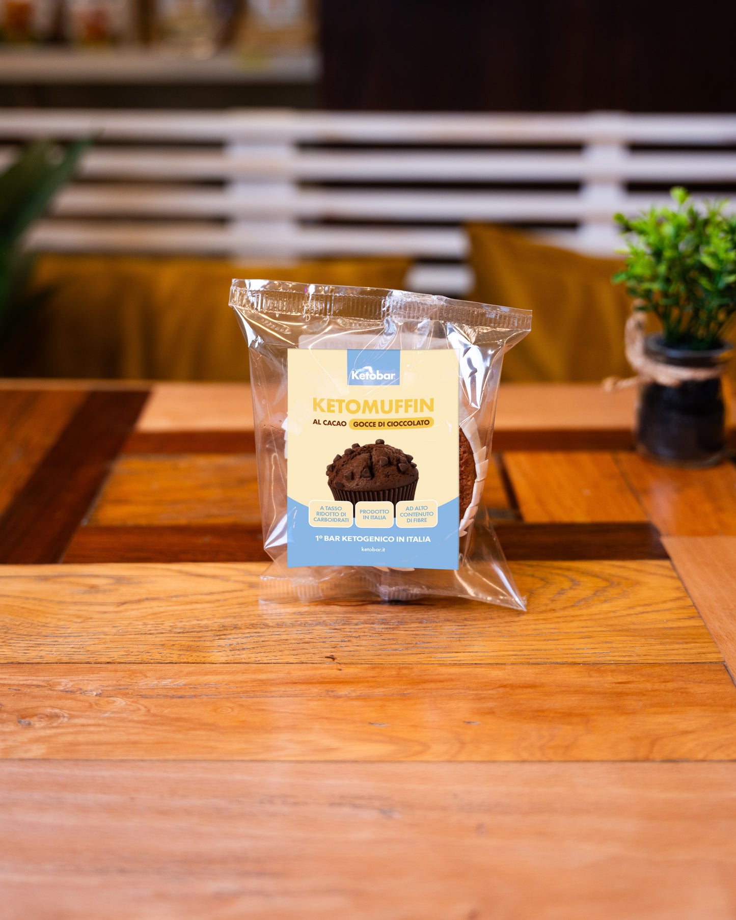 MUFFIN al Cacao e Gocce di Cioccolato KETO