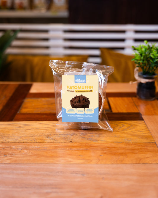 MUFFIN al Cacao e Gocce di Cioccolato KETO