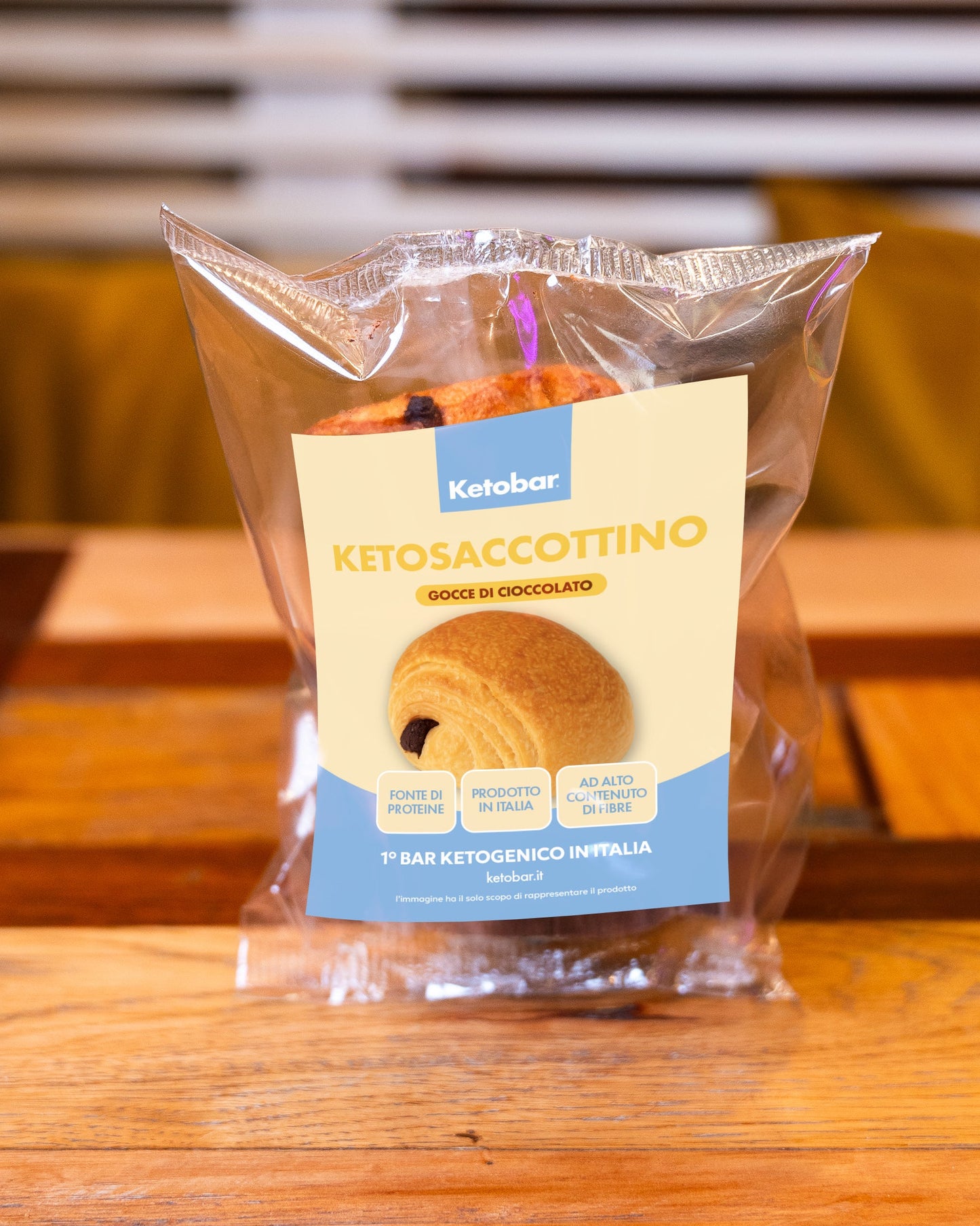 KETO SACCOTTINO con gocce di cioccolato