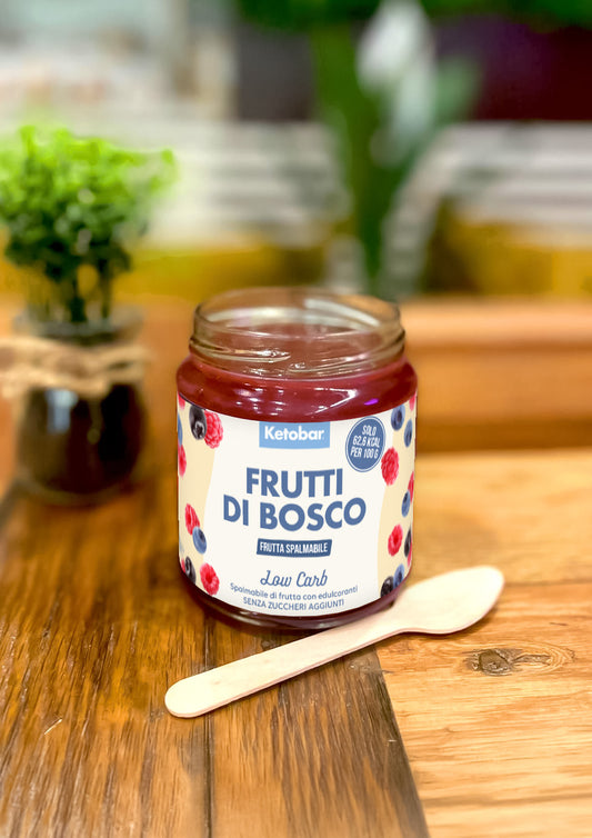 Marmellata Keto Frutti di Bosco