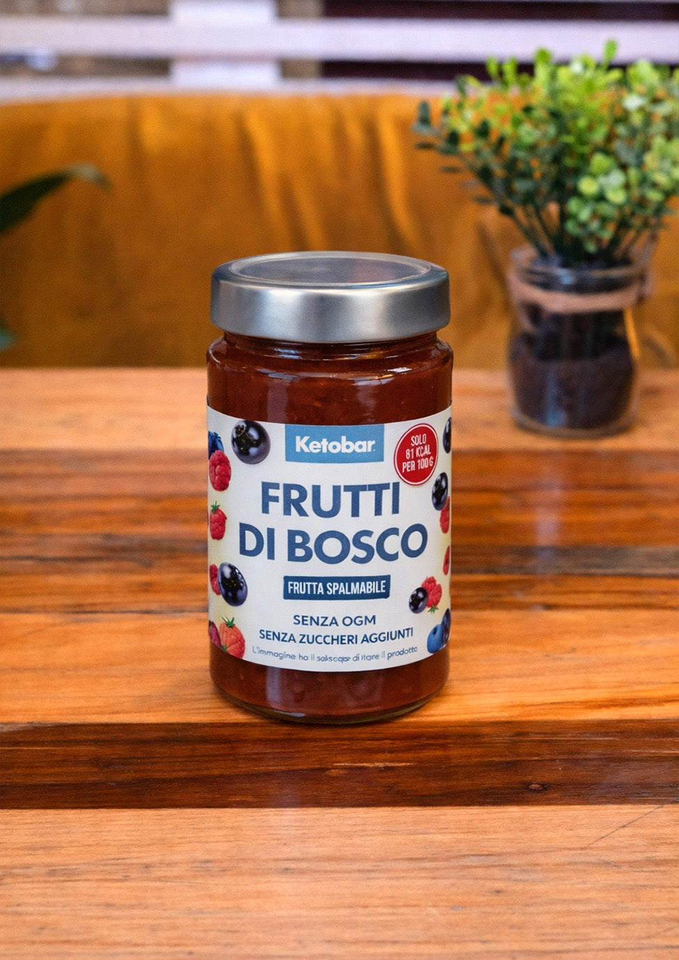 Marmellata Keto Frutti di Bosco
